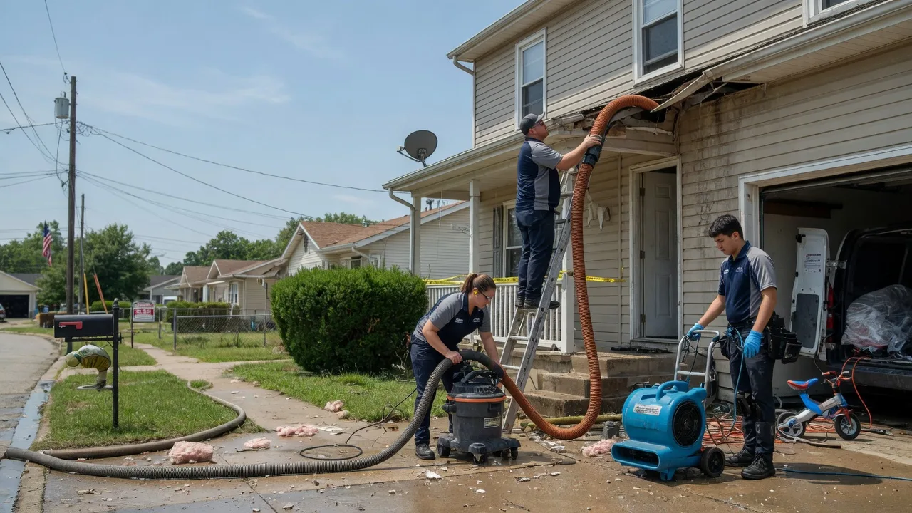 Water Damage Restoration in Tipton, KS near me